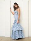 Load image into Gallery viewer, Formal Sleeveless Fit &amp; Flare Embroidered Evening Dress By LA Merchandise LAV3507 - - Prom Dresses LAV