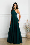 Load image into Gallery viewer, A-Line Formal Prom Dress With Side Slit By LA Merchandise LAV3513 - - Prom Dresses LAV