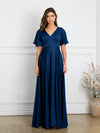 Load image into Gallery viewer, Formal Dresses  Long Formal A Line Evening Dress Navy