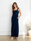 Load image into Gallery viewer, Two-Piece Beaded Formal Evening Dress Set By LA Merchandise LAV3527 - - Formal Dresses LAV