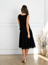 Load image into Gallery viewer, Short Mother Of The Bride Jacket Cocktail Dress Set By LA Merchandise LAV3530 - - Mother of the Bride Dresses LAV