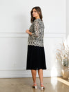 Load image into Gallery viewer, Short Mother Of The Bride Jacket Cocktail Dress Set By LA Merchandise LAV3530 - - Mother of the Bride Dresses LAV