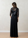 Load image into Gallery viewer, Sequin Lace Evening Dress With Detachable Bolero By LA Merchandise LAV3531 - - Formal Dresses LAV