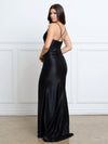 Load image into Gallery viewer, Wholesale Spaghetti Strap Ruched Mermaid Prom Evening Gown Criss-Cross Open Back by LAV3542