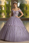 Load image into Gallery viewer, LA Merchandise LA198 Light Up Floral Applique Sweet 16 Ball Gown - - LA Merchandise