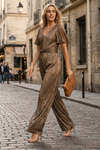 Load image into Gallery viewer, Formal Winged Sleeves Jumpsuit By LA Merchandise LAV3467 - - Jumpsuit LAV