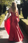 Load image into Gallery viewer, LAF8511 Wholesale Crystal Beaded Corset Satin Mermaid Prom Dress Strapless Sweetheart Gown - - Long Prom Dress LAF