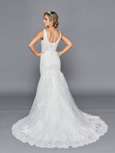 Load image into Gallery viewer, LA Merchandise LADK439 Corset Back Wedding Embroidered Bridal Dress