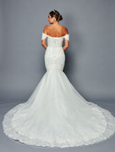 Load image into Gallery viewer, LA Merchandise LADK465 Sweetheart Off Shoulder Destination Wedding Gown