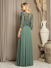 Load image into Gallery viewer, Formal 3/4 Sleeve Mother of the Bride Dress By LA Merchandise LAV5248 - - Mother of the Bride Dresses LAV