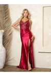 Load image into Gallery viewer, Long Fitted Beaded Formal Prom Dress By LA Merchandise LAV5256 - - Prom Dresses LAV