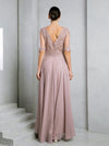 Load image into Gallery viewer, Streamlined Long Silhouette Synthetic Evening Dress By LA Merchandise LAV5271