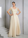 Load image into Gallery viewer, Mother of the Bride Dresses Long Formal Mother of the Bride Dress Champagne