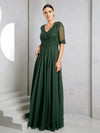 Load image into Gallery viewer, Streamlined Long Silhouette Synthetic Evening Dress By LA Merchandise LAV5271