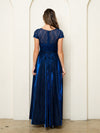 Load image into Gallery viewer, Long Metallic Mother Of The Bride Formal Dress By LA Merchandise LAV5273 - - Mother of the Bride Dresses LAV