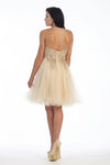 Load image into Gallery viewer, La Merchandise LA1414 Strapless Short Wholesale Homecoming Party Dress - - LA Merchandise