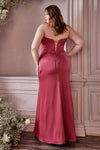 Load image into Gallery viewer, LA Merchandise LAR7484P Plus Size Removable Off Shoulder Straps Gown - - Dress LA Merchandise