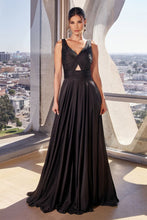 Load image into Gallery viewer, LA Merchandise LAR7497 Ruched Bodice Bridesmaids Flowy Long Gown