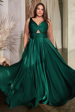 Load image into Gallery viewer, LA Merchandise LAR7497 Ruched Bodice Bridesmaids Flowy Long Gown