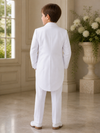 Load image into Gallery viewer, Boys Black Formal Tailcoat Tuxedo Set with Satin Trim By La Merchandise LA8209