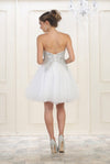 Load image into Gallery viewer, La Merchandise LA1414 Strapless Short Wholesale Homecoming Party Dress - - LA Merchandise