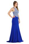 Load image into Gallery viewer, La Merchandise LAY8314 Halter Embroidered Lace Long Evening Dress - - LAY