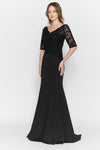 Load image into Gallery viewer, Elegant Mother of Bride dress- LAY8560 - Black - LAY