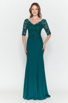Load image into Gallery viewer, Elegant Mother of Bride dress- LAY8560 - Emerald Green - LAY