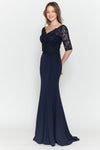 Load image into Gallery viewer, Elegant Mother of Bride dress- LAY8560 - Navy Blue - LAY