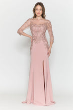 Load image into Gallery viewer, La Merchandise LAY8564 Quarter Sleeve Classy Mother of Bride Dress
