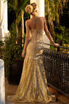 Load image into Gallery viewer, Wholesale Strapless Corset Trumpet Evening Dress Beaded Lace Sequin Formal Gown by LAF8424 - - Dresses LAF