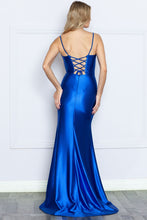 Load image into Gallery viewer, LA Merchandise LAY9250 Spaghetti Straps Simple Evening Gown