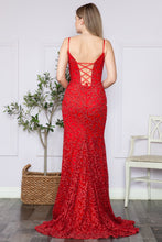 Load image into Gallery viewer, LA Merchandise LAY9354 Glitter Spaghetti Straps Corset Prom Dress - - LA Merchandise