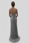 Load image into Gallery viewer, Wholesale Strapless Sequin Corset Evening Gown Formal Prom Dress By LA2195