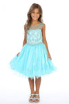 Load image into Gallery viewer, Cute Little Girls Short Tulle Corset Pageant Party Dress - LAG5264