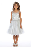 Load image into Gallery viewer, Cute Little Girls Short Tulle Corset Pageant Party Dress - LAG5264