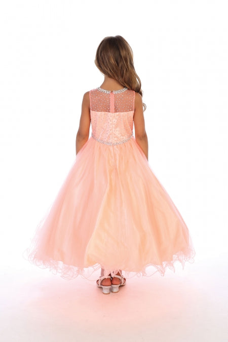 Beautiful Little Girls Tulle Pageant Dresses - LAG5278