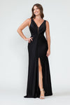 Load image into Gallery viewer, Wholesale Bridesmaid Dress V-Neck Ruched Red Carpet Gown By LAF5319 - - Dress LAF