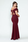 Load image into Gallery viewer, Wholesale Evening Dress Off The Shoulder Fitted Formal Gown By LAF5317 - - Dress LAF