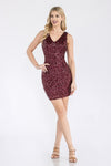 Load image into Gallery viewer, Wholesale Cocktail Dress V-Neck Mermaid Homecoming Fitted By LAF5321