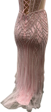 Load image into Gallery viewer, Beaded Mermaid Prom Dress Illusion Corset Gown with Rhinestone Detail Evening Dress by CT-2684 - - Prom Dress La Merchandise