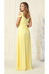 Load image into Gallery viewer, Cold Shoulder Bridesmaids Evening Gown - LA1848 - - LA Merchandise