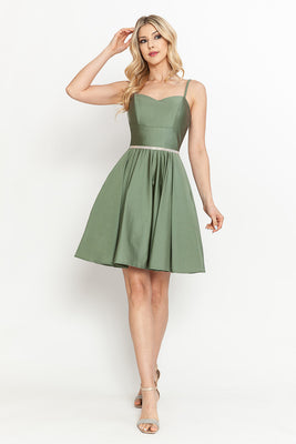Wholesale Cocktail Dress Sweetheart Embellished Party Dress By LAF5261