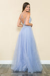 Load image into Gallery viewer, Wholesale Evening Dress V-Neck Beaded Sequin Formal Gown By LAF8183 - - Dress LAF