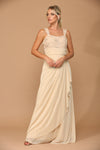 Load image into Gallery viewer, Wholesale Mother Of The Bride Dress Square Neck Formal Gown By LAV3094 - - Dress LAV