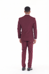 Load image into Gallery viewer, Men's 3-Piece Slim Fit Suit with Notch Lapel Blazer and Double-Breasted Vest for Formal Events