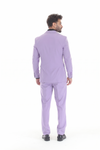 Load image into Gallery viewer, 3-Piece Slim Fit Suit with Notch Lapel Blazer and Double-Breasted Vest in 2-Way Stretch Fabric - - Suits La Merchandise