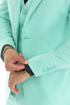 Load image into Gallery viewer, 3-Piece Men's Suit with Notch Lapel Blazer, Double-Breasted Vest, and 2-Way Stretch Fabric