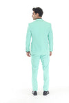 Load image into Gallery viewer, 3-Piece Men's Suit with Notch Lapel Blazer, Double-Breasted Vest, and 2-Way Stretch Fabric