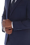 Load image into Gallery viewer, 3-Piece Slim Fit Suit with Notch Lapel Jacket and Double-Breasted Vest in 2-Way Stretch Fabric